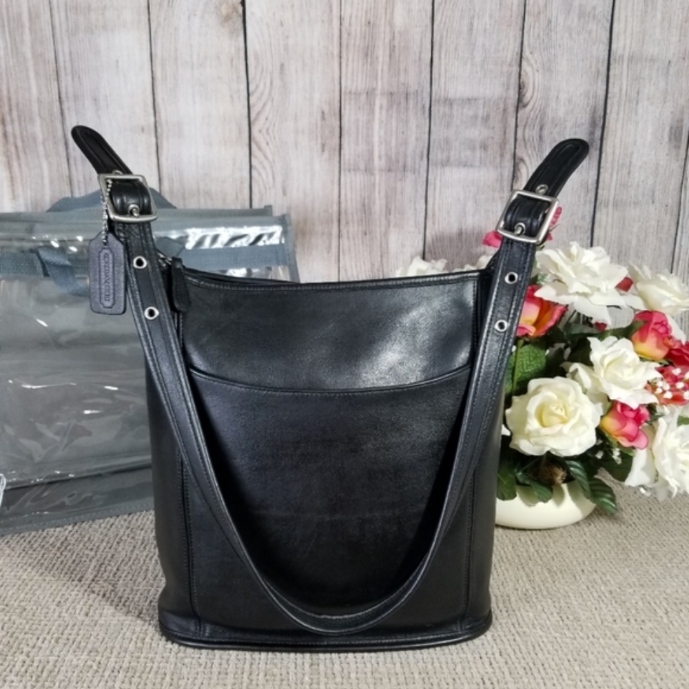 Lg Coach Legacy Duffle Vintage # 9060 Black